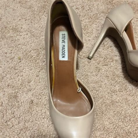 Steve Madden Shoes Nude Steve Madden Pointy Toe Heel Poshmark