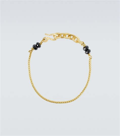 Elhanati Black Nude Kt Gold Bracelet With Spinels Elhanati