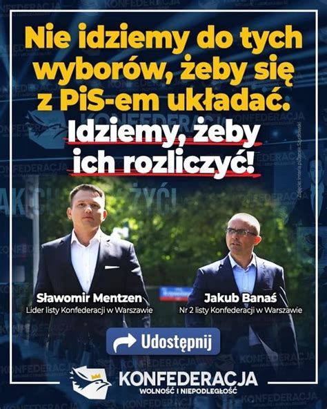 Konfederacja on Twitter Współprzewodniczący Konfederacji