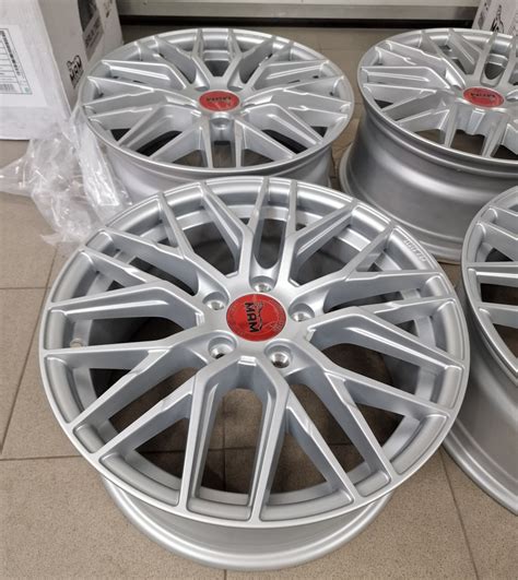 MAM Leichtmetallräder RS4 17 5x114 3 MSL MATT SILVER PAINTED