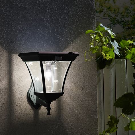 Aplique solar exterior luz LED blanco neutro INSPIRE Tova negro con