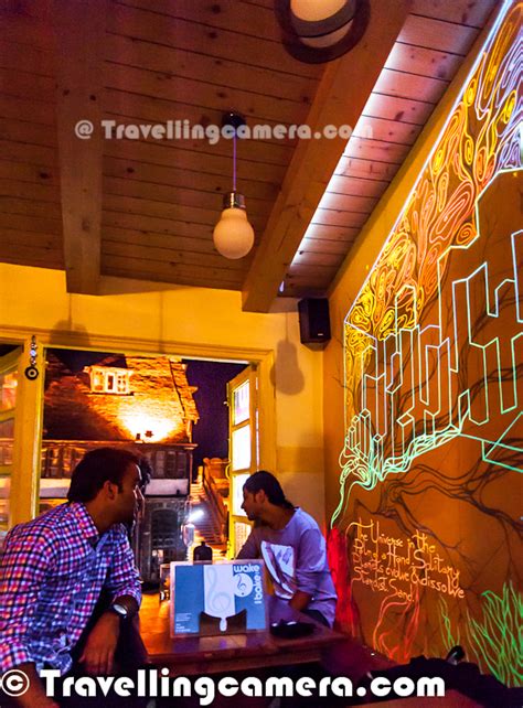 An Eveving At Wake And Bake Cafe Shimla Cafe With Wonderful Location