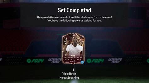 Ea Sports Fc Fc Ut Sbc Triple Threat Ledley King Loan Upgrade