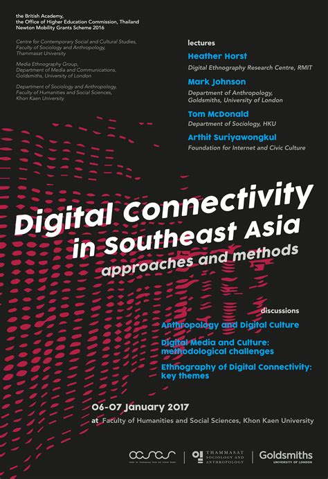 Digital Connectivity in Southeast Asia: approaches and methods - CCSCS