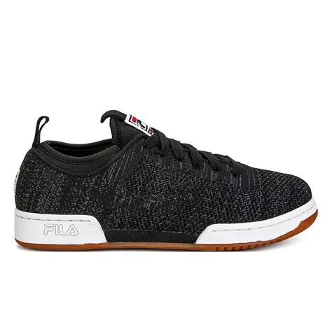 Tênis Fila Original Fitness 20 Knit Preto E Caramelo Free Lace
