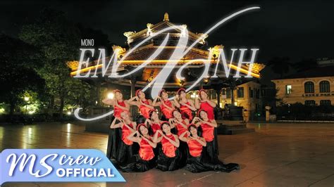 HOT TIKTOK TRENDING MONO Em Xinh Dance By M S Crew From Vietnam YouTube