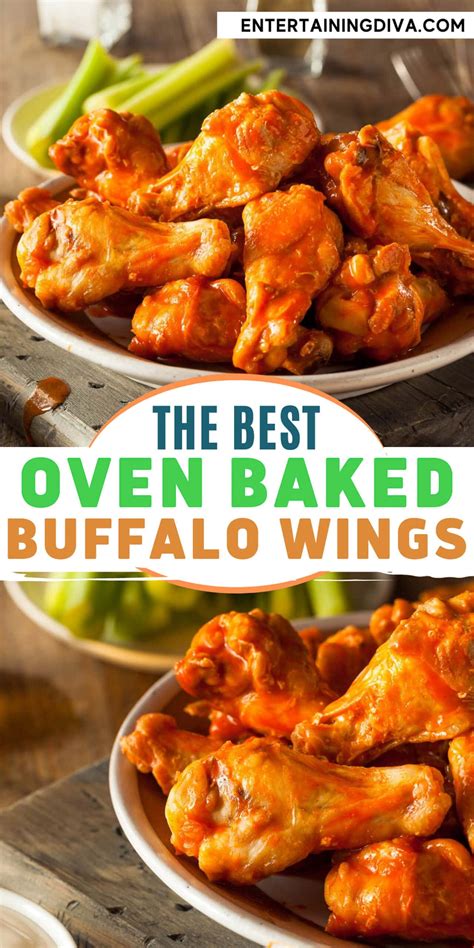 Crispy Oven Baked Hot Wings Without Flour