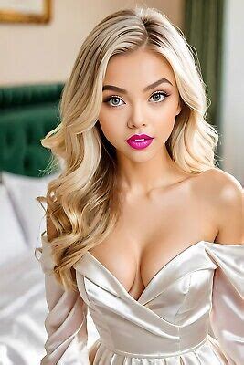 Busty Cute Pin Up Woman X Photo Sexy Model Babe Fine Art Hot Babe Sexy Woman Ebay