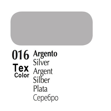 Colore Per Stoffa Tex Color Argento