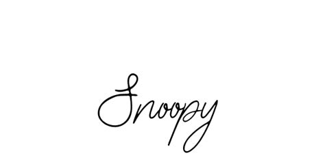 86 Snoopy Name Signature Style Ideas Latest Autograph