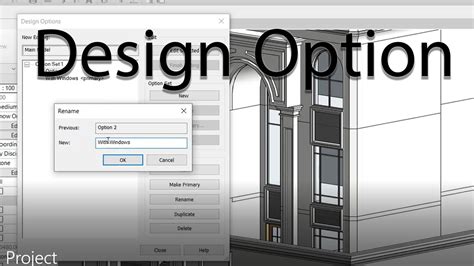 How To Create A Design Option In Revit Design Talk