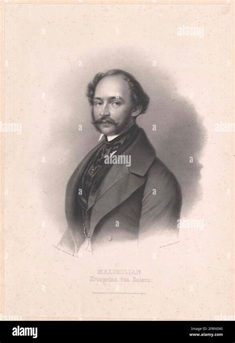 Maximilian Ii King Of Bavaria Stock Photo Alamy