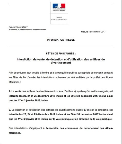 Interdiction Des Feux Dartifice Massoins Site Officiel