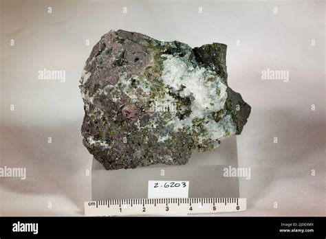 Pumpellyite Minerals North America Usa Michigan Houghton County