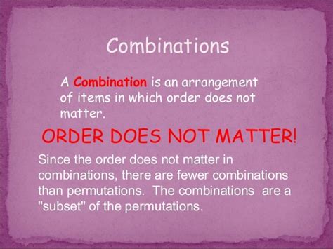 Permutation And Combination