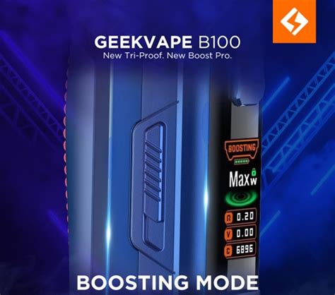 Geekvape Aegis Boost 2 Pro B100 21700 Pod Mod Kit | UK Vape Kings