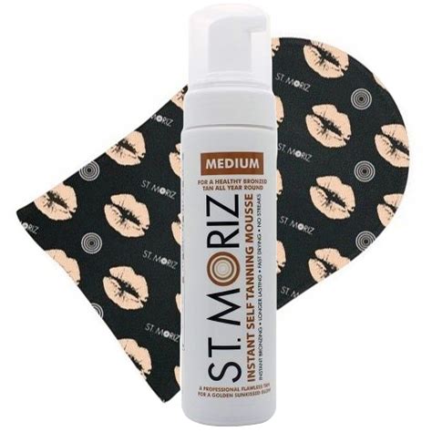 St. Moriz Zestaw Samoopalacz w musie Medium + rękawica | Sklep EMPIK.COM
