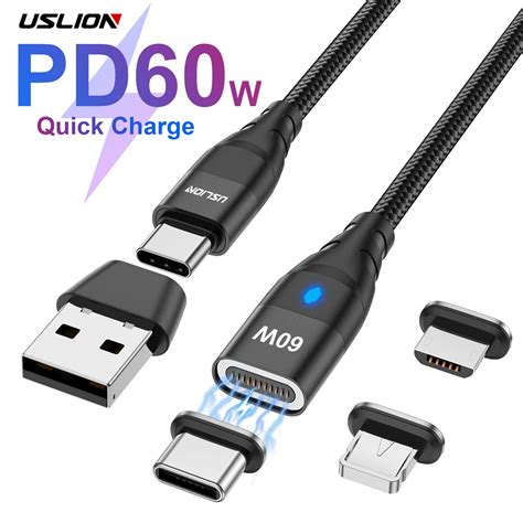 15 Sur Cabling® Câble De Charge Usb C Magnétique Type C 31 En Cable