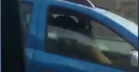 Raunchy Couple Filmed Having Sex While Hogging The Middle Lane Of A Motorway World News