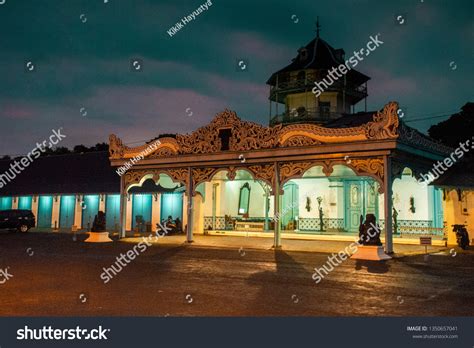 Authentic Indonesian Historic Building Surakarta Keraton Stock Photo ...