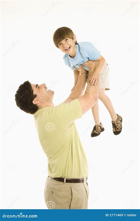 Father Holding Son Royalty Free Stock Images Image 2771469