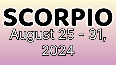 Scorpio Pagkawala Sa Kamalasan August Tagalog Tarot