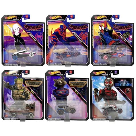 Hot Wheels Marvel Character Cars Pack Walmart