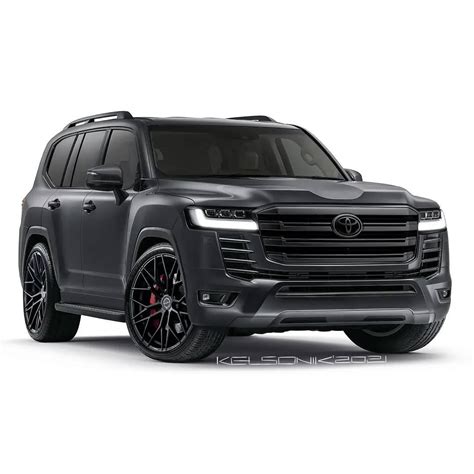 2022 Toyota Land Cruiser Black