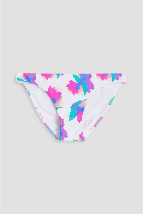VIX PAULA HERMANNY Printed Low Rise Bikini Briefs THE OUTNET