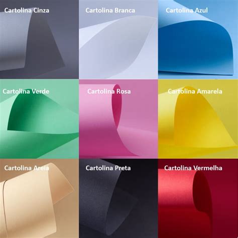 Tamanho De Uma Cartolina - Cartolina 180g — Tamanhos e 13 Cores por Folha | Papel Avulso