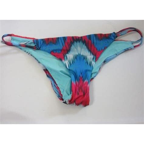 Pilyq Swim Nwot Pilyq Mumbai S Tribal Double Strap Cheeky Bikini