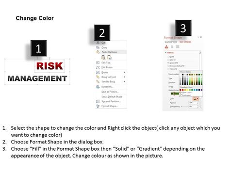0614 Risk Management Word Cloud Word Cloud Powerpoint Slide Template