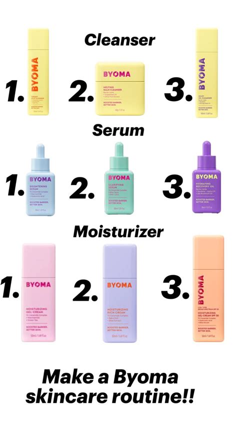 Build A Byoma Skincare Routine Prt Of My Skincare Series In