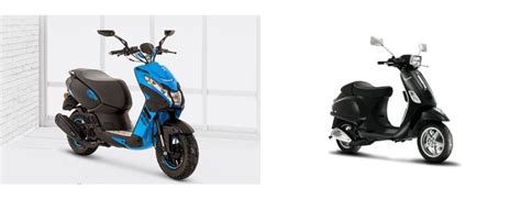 Motorrad Vergleich Peugeot Streetzone 10 Naked 2023 Vs Vespa S 50 2T 2009