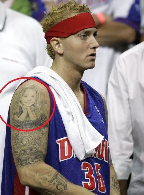 Los 9 Tatuajes De Eminem Y Su Significado Tatuajes 360