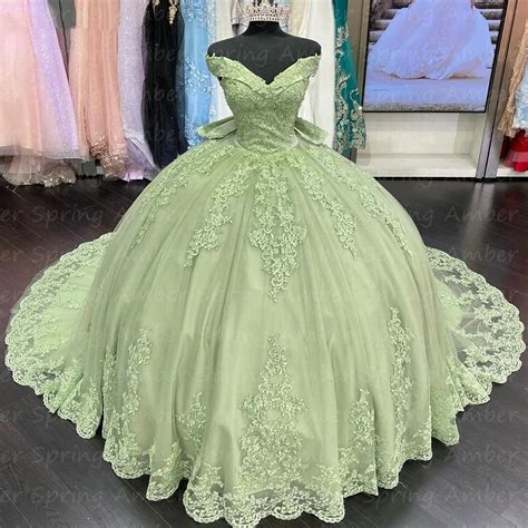 Vestido De 15 Anos Verde - 8