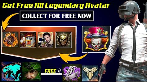 Pubg Mobile Get Free Uc Cash Legendary Avatar New Working