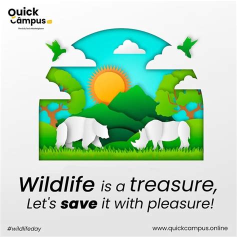 Protect And Conserve Wildlife On World Wildlife Day
