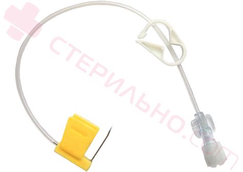 Купить изогнутую иглу Губера FB Medical с крыльями