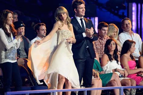 Taylor Swift and Her Brother Pose in Christmas Jammies