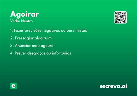 Agourando Significado - Agoirar - Significado e Sinônimo - escreva.ai