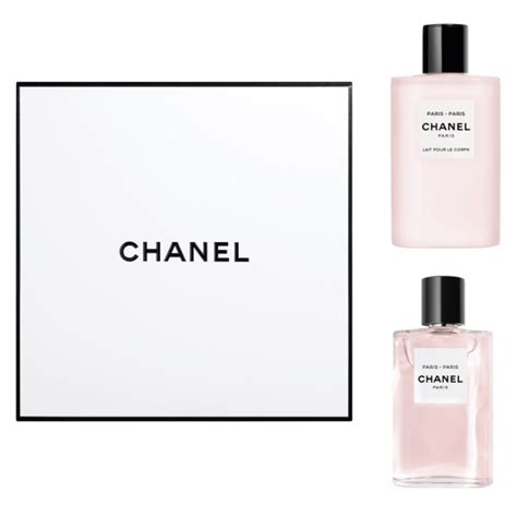 LE COFFRET LES EAUX DE CHANEL PARIS - PARIS PARIS - PARIS EAU DE