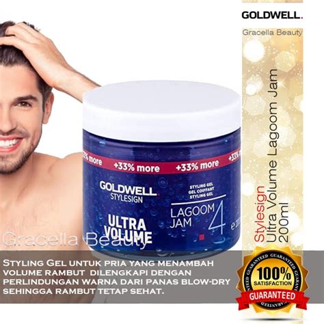 Goldwell STYLE SIGN JUMBO LAGOOM JAM WAX GEL ULTRA VOLUME 200ml