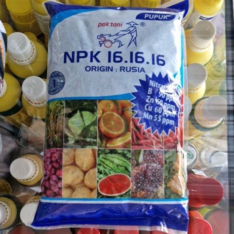 Jual Pupuk Npk Pak Tani Kemasan Pabrik Kg Shopee Indonesia