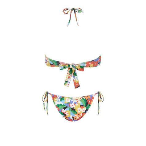 Bikini Bandeau Amazonia Tie Multicolor Robin Collection Robin