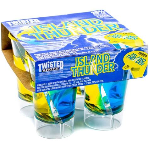Twisted Shots Island Thunder Frostys Bottle Shop