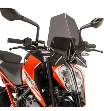 Cupolino Puig Naked Fume Scuro Per Ktm Duke Dal