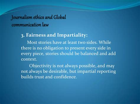 International Journalism Ethics | PPT