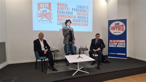 Cappato Per Il Centrosinistra Alle Suppletive A Monza Coerente Con La