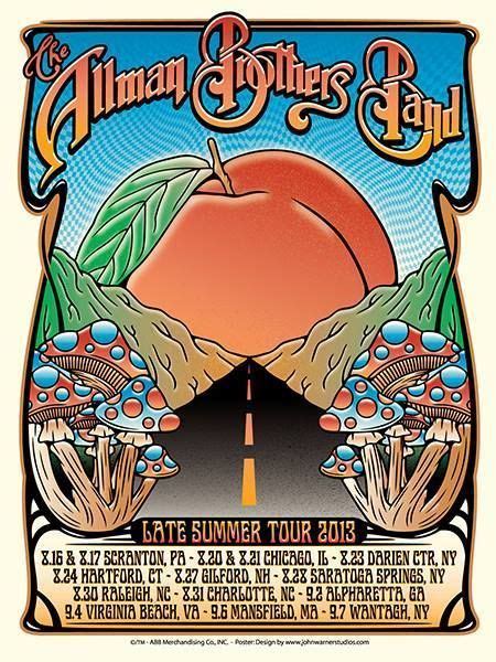 Old Allman Brothers Concert Posters In 2023 Allman Brothers Allman Brothers Band Concert Posters